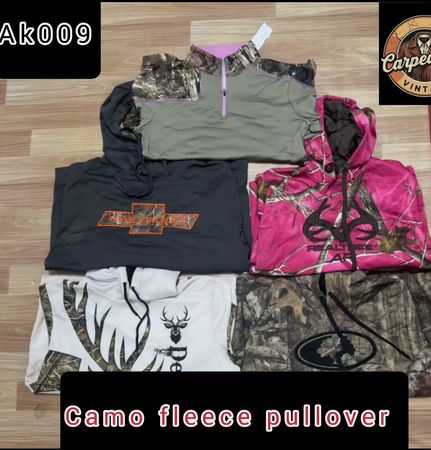 Camo fleece pullover Ak 009