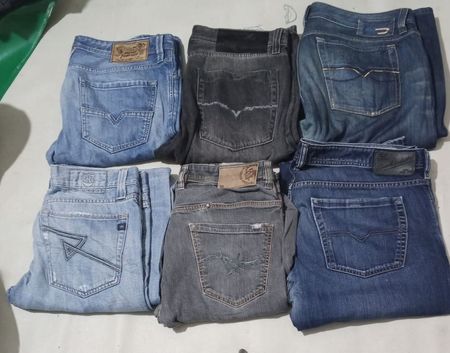 DIESEL AND OTHER MIX BRANDS JEANS  (AW 057)