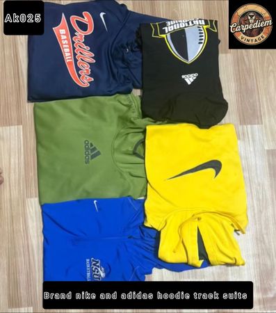 Vintage Nike and adidas hoodie jacket Ak025