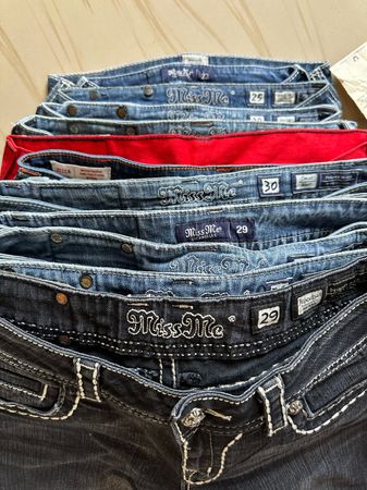 Miss me, True religion & RR ladies Y2K jeans