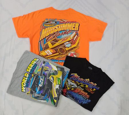 CR8709 VINTAGE RACING T-SHIRTS