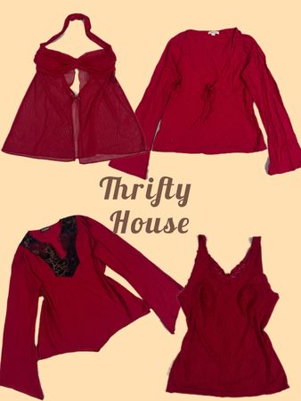Just £4PP; Y2k Romantic Core Tops(TH/424)