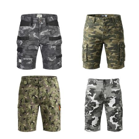 Camo Cargo Shorts