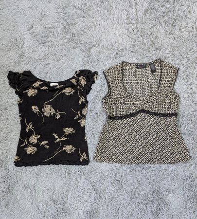 Retro Y2K Blouse Bundle | Trendy Coquette Fits