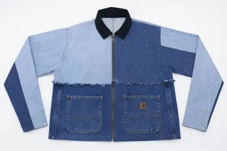 CR1705 Upcycled Patch Jacket