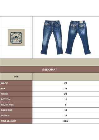Upcycled Miss Me, Rock Revival Capri Jeans