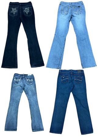 Y2K Unique Jenas 10 pcs At 953