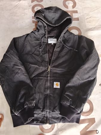 Vintage Carhartt Black Zip Up Workwear Hoodie
