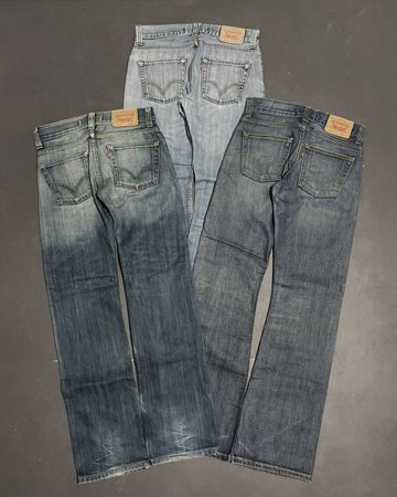 Levi’s Bootcut 512 and Mix. Washed Jeans