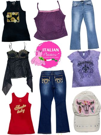 Retro Glam Streetwear Set