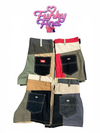 Upcycled Dickies Mini Shorts
