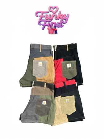 Upcycled Carhartt Mini Shorts