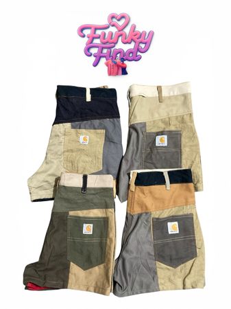 Upcycled Carhartt Mini Shorts