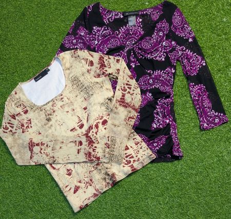 5862 - Blouses de style Y2K