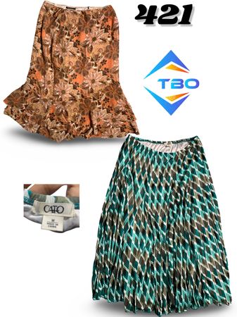 Y2k Designer Printed Skirts (brands) CATO , BeBe & New York etc #421.