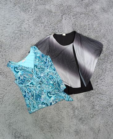 Vintage Y2K Mesh & Floral Blouse – Coquette Aesthetic Top