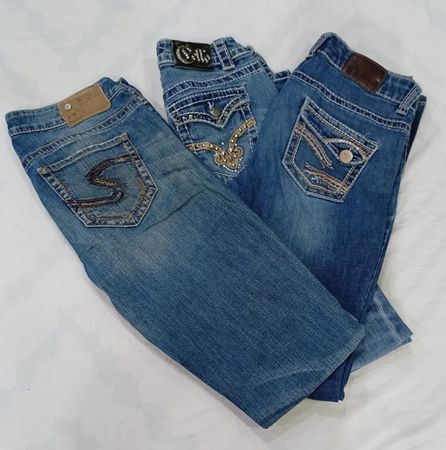CR8734 Y2K FLARE JEANS