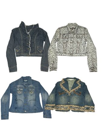 Y2K denim jacket | 490