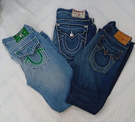 CR8737 VINTAGE TRUE RELIGION MEN'S JEANS