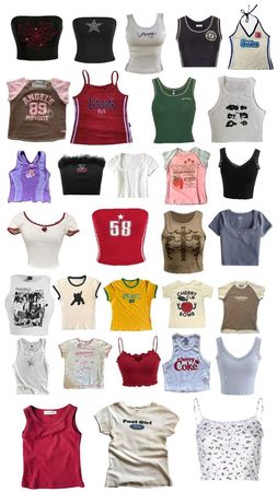 Y2K tops Mixed