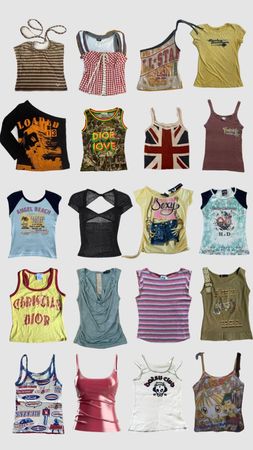 Y2K tops Mixed