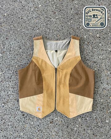15 EXACT PCS Upcycled Carhartt Utility Vest