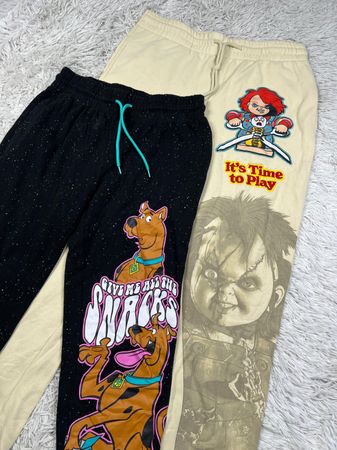 Printed sweat pant