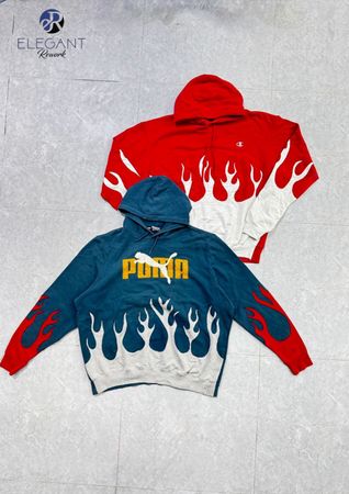 UPCYCLED Champion Mix Branded Hoodies - EVR0595