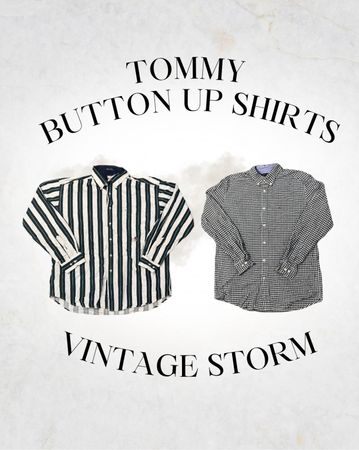 Tommy Button Up Shirts