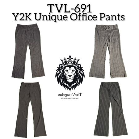 Y2K Unique Office Pants (TVL-691)
