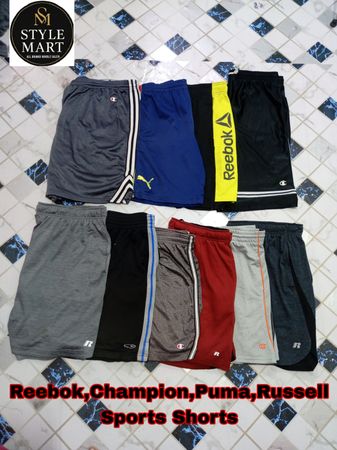 Reebok, Champion,Puma,Russall Sports Shorts