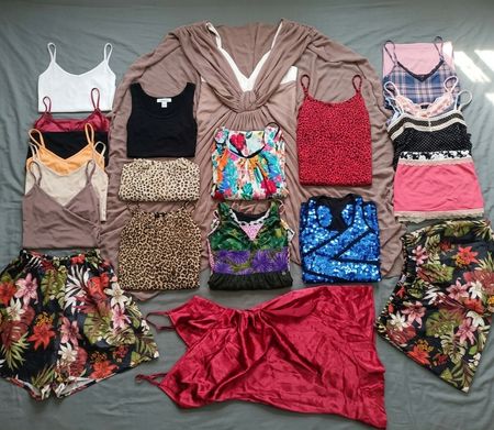 Robe Y2K et mini jupes 35 pcs + 10 pcs cadeau
