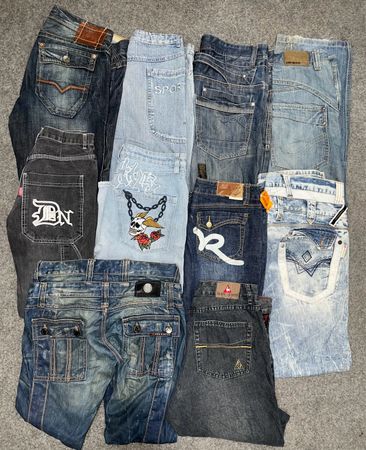 Straight Jeans Style Pants (CV-013)