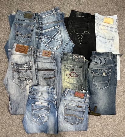 Mode Straight Jeans (CV-014)