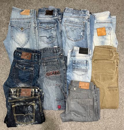 straight Jeans Pants (CV-016)