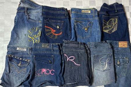SOUTH POLE, ROCAWEAR , TRUE RELIGION SHORTS (ID 1281)