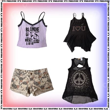 Skater Girl Essentials Collection-tops, dresses and skirts (SS-2412)