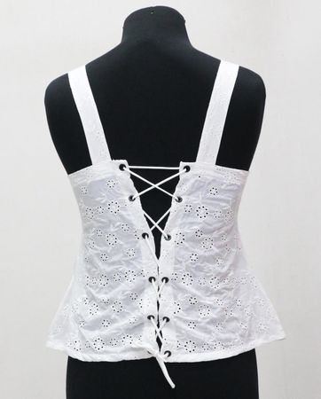 CR1727  Upcycled Eyelet Co-Ord Set