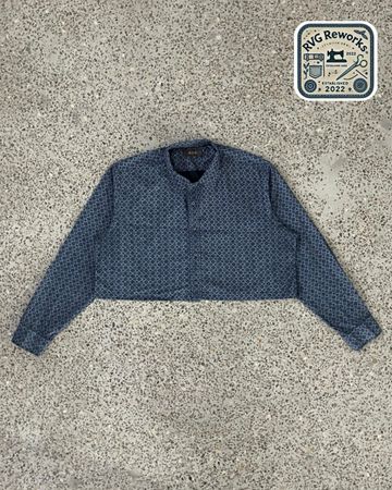 Camicia con colletto crop riciclata 25 pezzi *