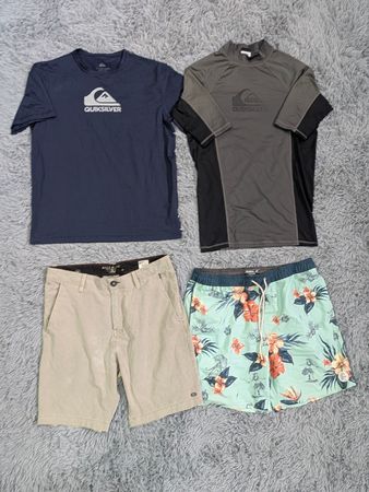 Retro Beach Vibes Tees & Shorts Mix