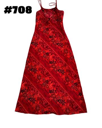 Y2k designer dress #708