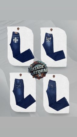 Y2K Denim Flared Jeans