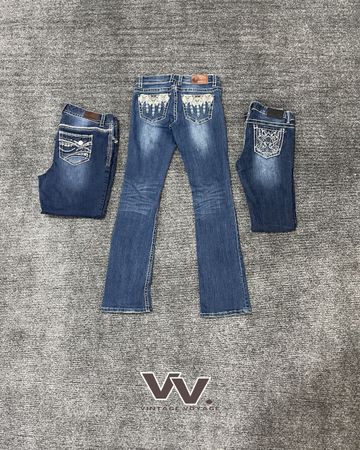 Y2K Bootcut Jeans #250526 #003