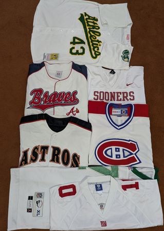 NFL NHL NBA jerseys T shirt