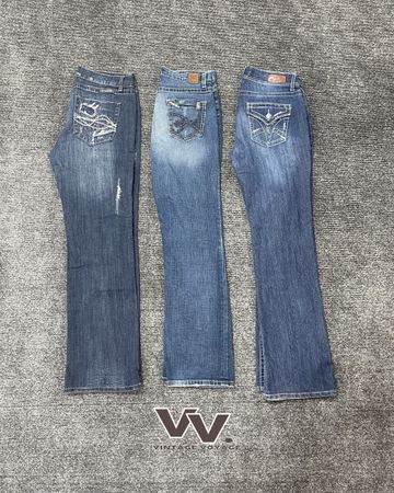 Y2K Bootcut Jeans #250526 #008