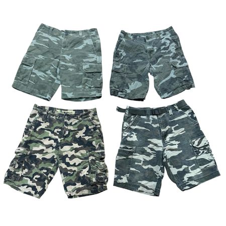 Camo cargo short 17 pcs At 976
