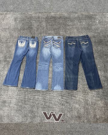 Y2K Bootcut Jeans 250526