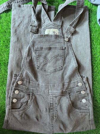 Silver TAb Dungarees(416)