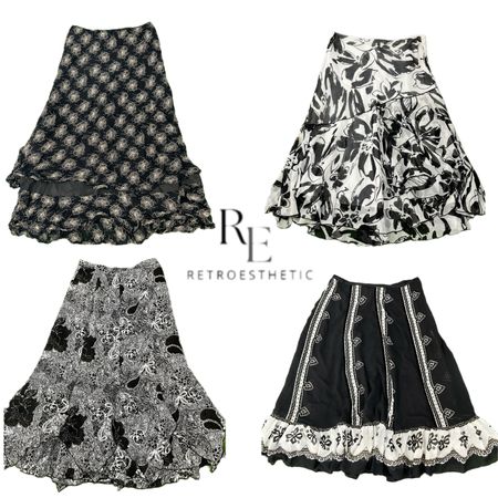Y2K Natural Vibe Girl Poly Skirts RE-3315