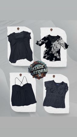 Y2K Wild Bloom Poly Blouse